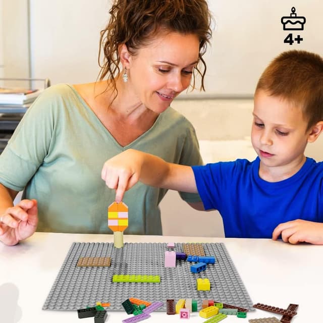 Detalle de Lekebaby 12 Platten-Set 25×25 cm