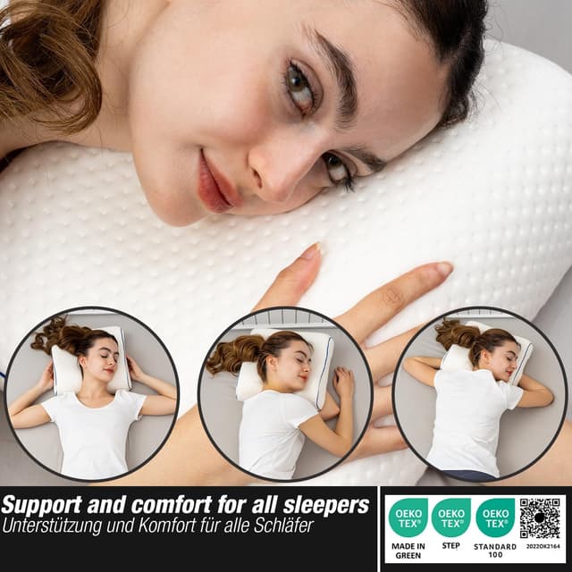 Thumbnail 5 de Marcolumb Reisekissen Memory-Schaum 35x30x10 cm