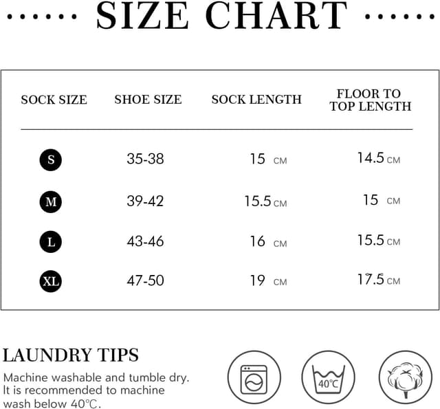 Thumbnail 6 de QINCAO 10 Paar Socken Schwarz