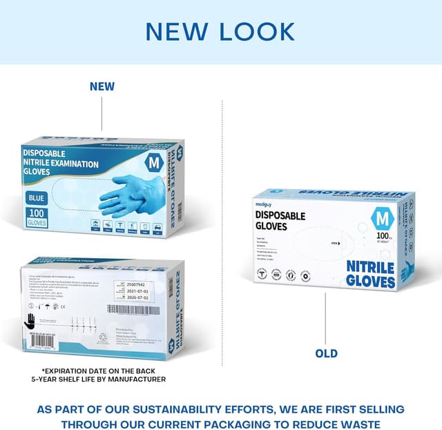 Thumbnail 5 de Medguy Medical Nitrile Gloves 4.5 Mil