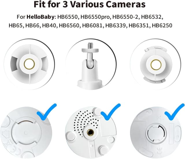 Thumbnail 4 de Tonton Baby Monitor Wall Mount Adjustable 360°