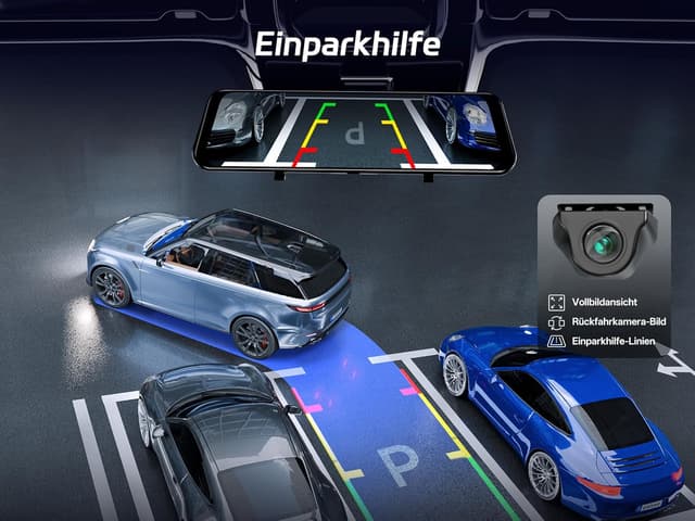 Thumbnail 6 de Pelsee S12 Pro Spiegel-Dashcam