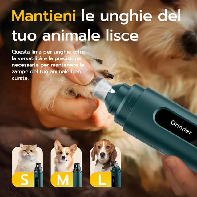 Thumbnail 1 de Mcbazel Trimmer 5 velocità per unghie ✂