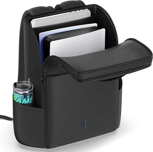 Detalle de Mochila PS5 Slim/Pro con Protección y Gran Capacidad