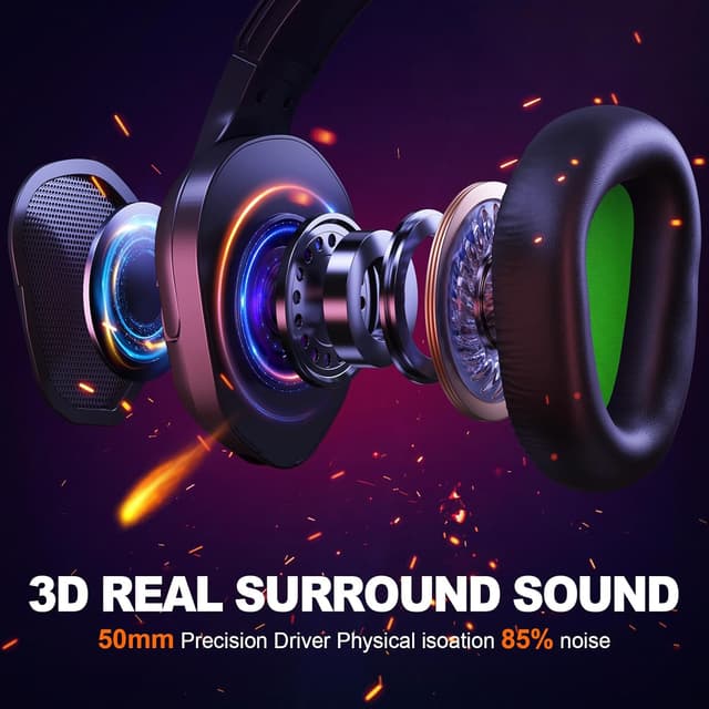 Detalle 2 de Krysenix PG2 Gaming Headset 52mm