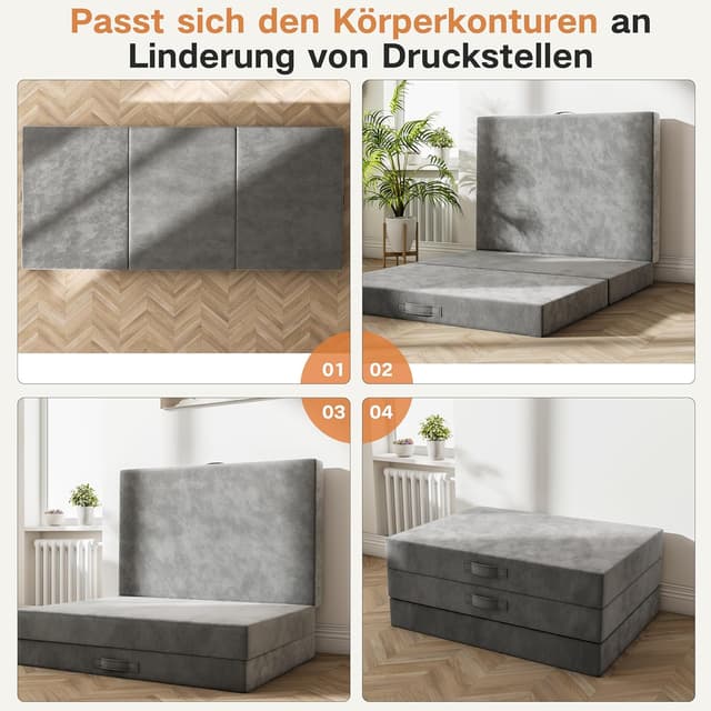 Thumbnail 2 de MOLPHIT Materasso pieghevole singolo 75x195 cm