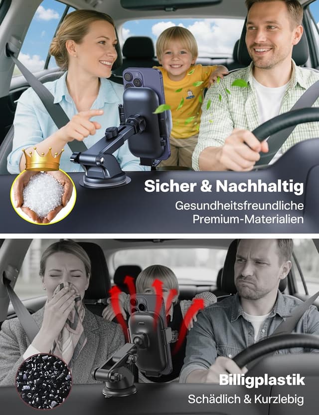 Thumbnail 5 de andobil Handyhalterung Auto 2026 3‑in‑1