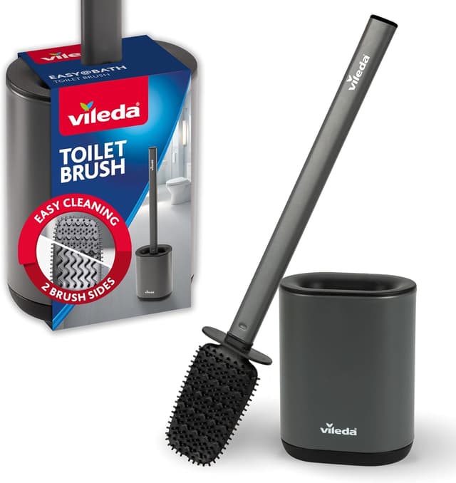 Imagen de Vileda Brosse WC Silicone tête flexible en OfertitasTOP