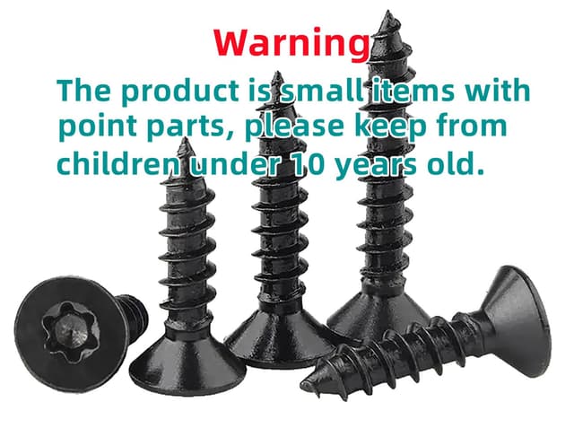 Thumbnail 6 de M5x25mm Torx Senkkopf Holzschrauben Edelstahl 304