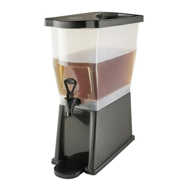 Detalle de Winco Slim 3 Gallon Beverage Dispenser with Base