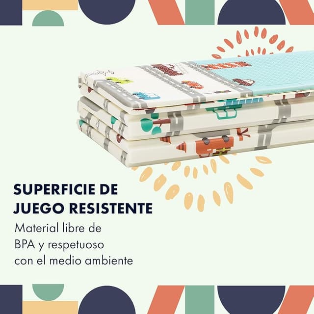 Thumbnail 2 de Babify Alfombra de Juegos 180×200×1 cm multicolor