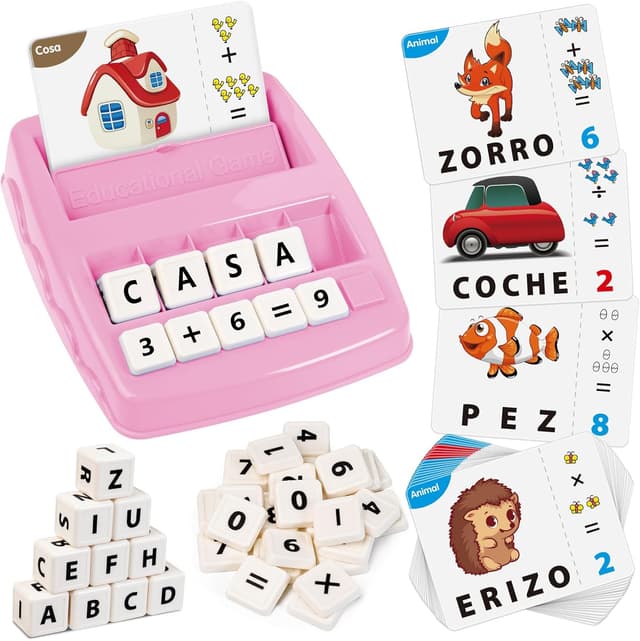 Imagen de Joozmui Juegos Educativos 2 en 1 para niños 3-8 años en OfertitasTOP