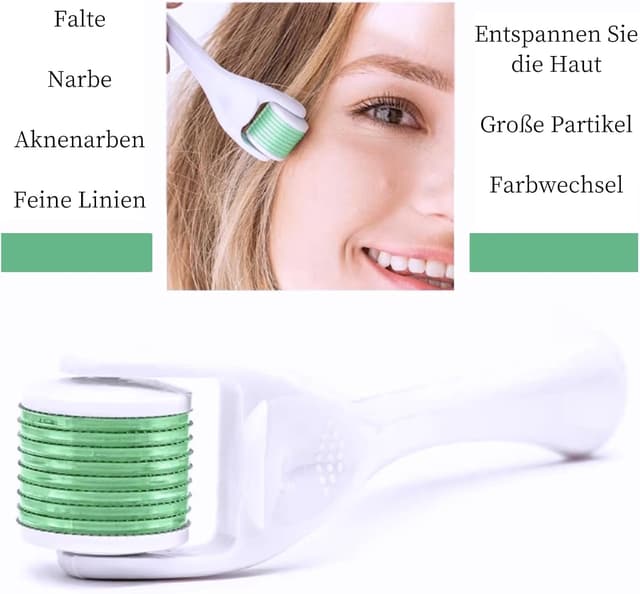 Detalle 2 de Derma-Roller Microneedling Roller 0,5 mm