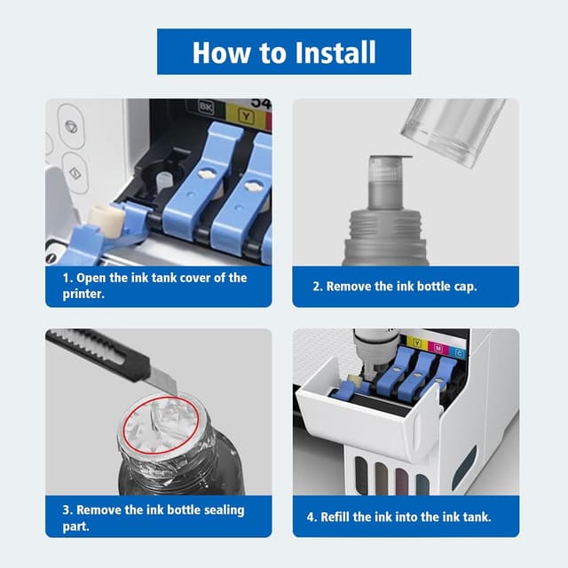 Detalle de ASEKER inchiostro Nero 104 2 flaconi