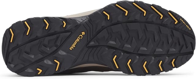 Detalle de Columbia Men’s Crestwood Waterproof hiking shoe with OMNI-TECH and multi-terrain grip