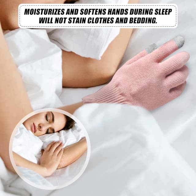 Thumbnail 2 de AovYoo 100% Cotton Gloves XS for Eczema