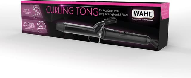 Detalle 2 de Wahl 25mm Ceramic Curling Tong (corded) for shiny, tight curls