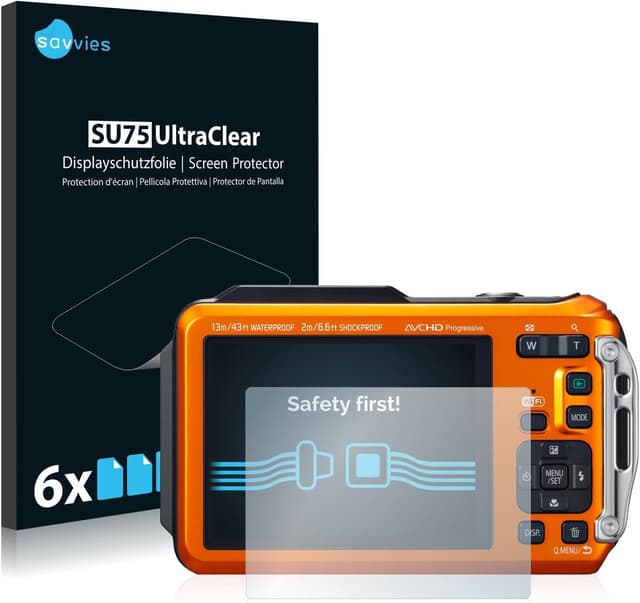 Imagen de Savvies DMC-FT5 Schutzfolie 6er-Pack en OfertitasTOP