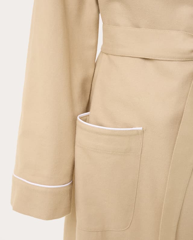 Thumbnail 2 de Vicky Bargallo Bata larga de algodón