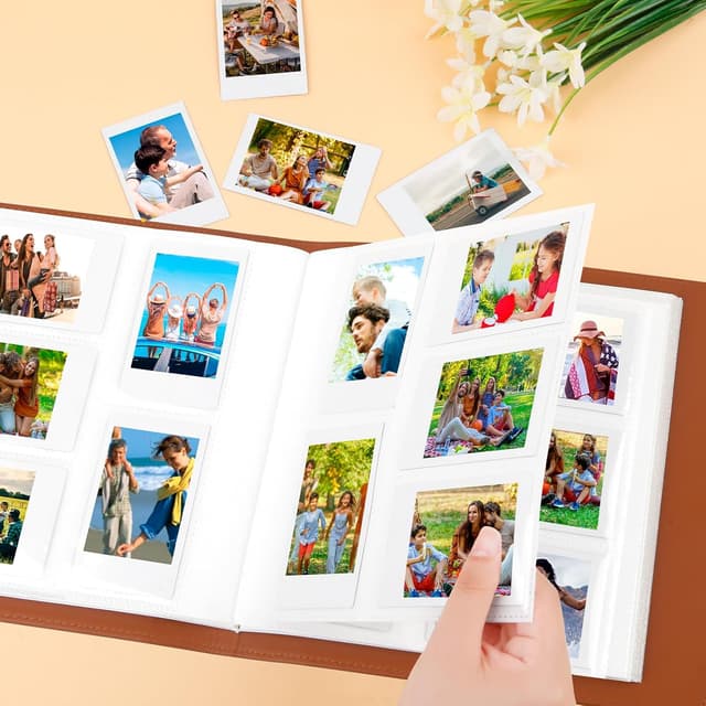 Thumbnail 6 de Instax-/Polaroid-Fotoalbum für Sofortbilder (360 Fotos) – kompatibel mit 86×54 mm