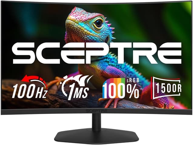 Detalle 2 de Sceptre C248W-FW100T curved gaming monitor 24-inch