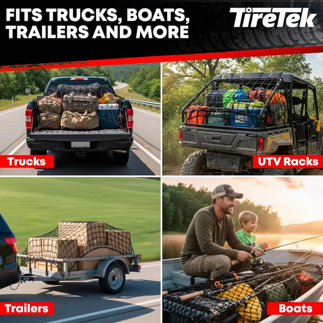 Thumbnail 3 de TIRETEK Cargo Net 4'x6' ๐