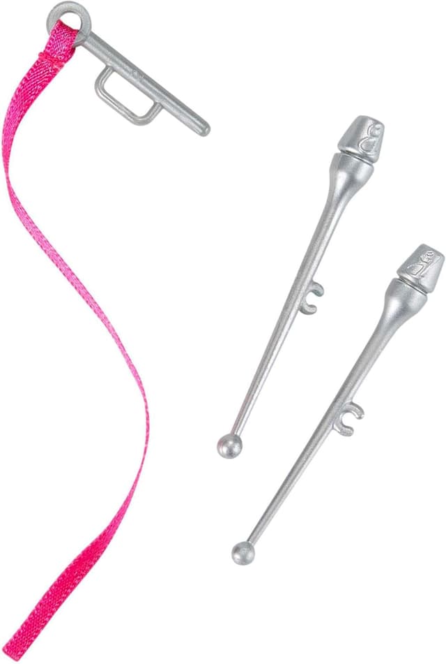 Thumbnail 4 de Barbie Quiero ser Gimnasta Rítmica 🏆 Muñeca Rubia y Accesorios