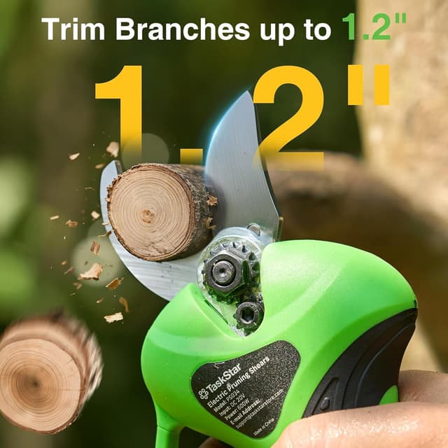 Thumbnail 2 de TaskStar Tijeras De Podar Electricas 30mm 📷