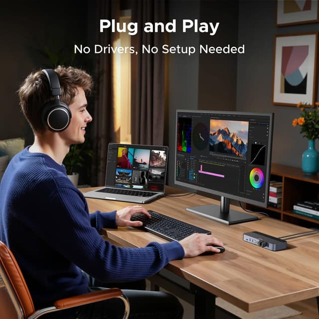 Thumbnail 5 de UGREEN USB Switch 5 Gbps 2×PC