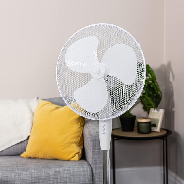 Thumbnail 6 de Russell Hobbs RHPPF1621 16 Inch lightweight pedestal fan with 3 speeds and adjustable height