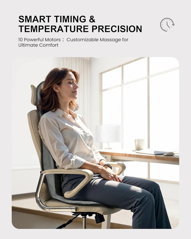 Thumbnail 6 de COMFIER Back Massager with Heat — Lumbar Support