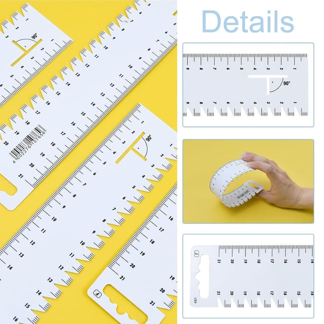 Detalle de Handmaß Set 4-teilig mit 23 cm