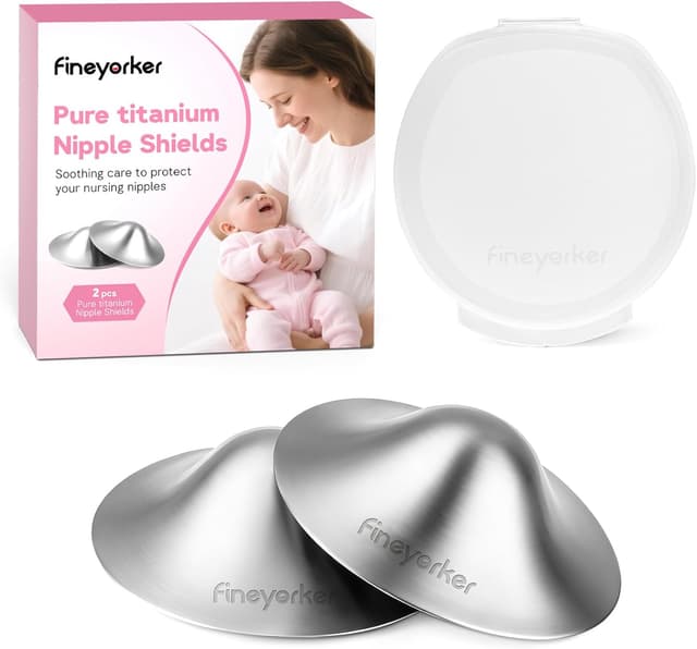 Imagen de Titanium Nipple Shields for Breastfeeding en OfertitasTOP