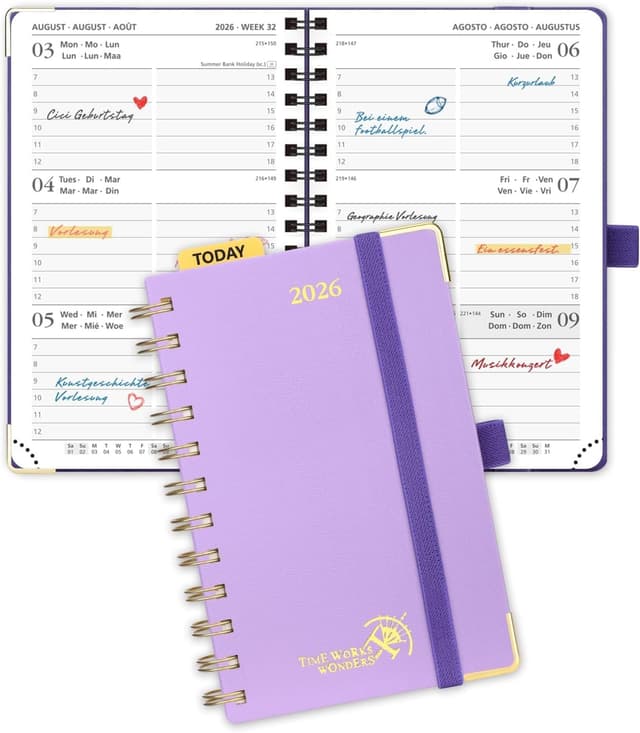Thumbnail 6 de POPRUN Kalender 2026 A4 Wochenplaner 📘