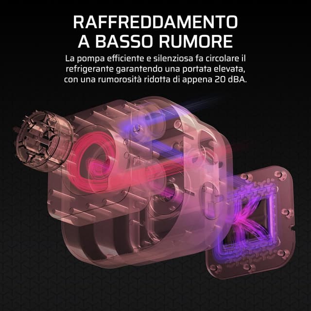 Thumbnail 6 de Corsair NAUTILUS 360 RS LCD: dissipatore a liquido AIO da 360 mm con schermo LCD IPS da 2,1