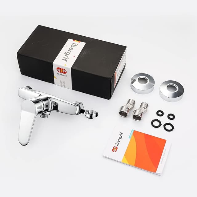 Thumbnail 6 de Ibergrif M12059-1 Grifo de ducha monomando cromado 🚿