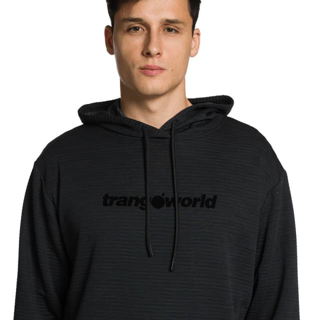 Detalle 2 de Trangoworld Oxley: sudadera ligera elástica de secado rápido para hombre