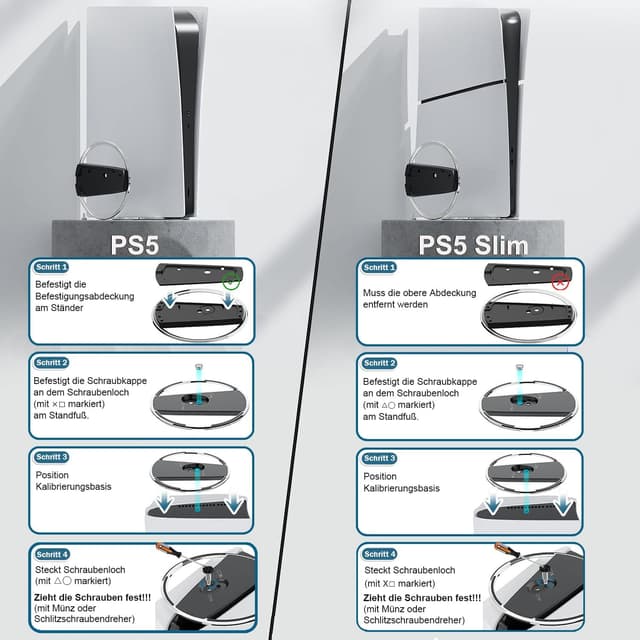 Thumbnail 4 de BYZANDQI Vertikaler Standfuß für PS5