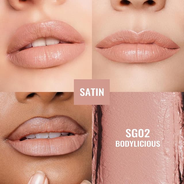 Detalle de Oulac Nude Satin Lippenstift SG02, 4 g