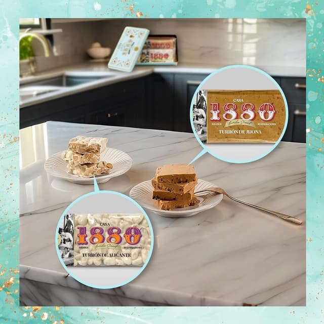 Thumbnail 6 de 1880 Edición 300 ANIVERSARIO Turrón 500 gramos