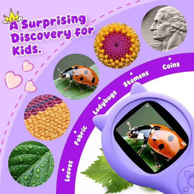 Thumbnail 6 de Mini Pocket Handheld Microscope 500X