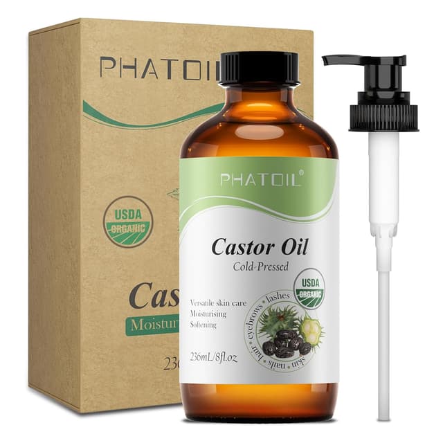 Imagen de PHATOIL Rizinusöl Bio Kaltgepresst 236 ml đ§â en OfertitasTOP