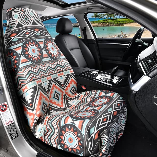 Detalle 2 de FLORICH Microfiber Towel Seat Covers for Cars — universal non-slip workout & swim sweat cover