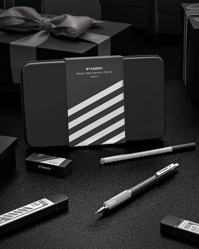 Detalle de STAGEEK mechanical pencil set 0.5mm