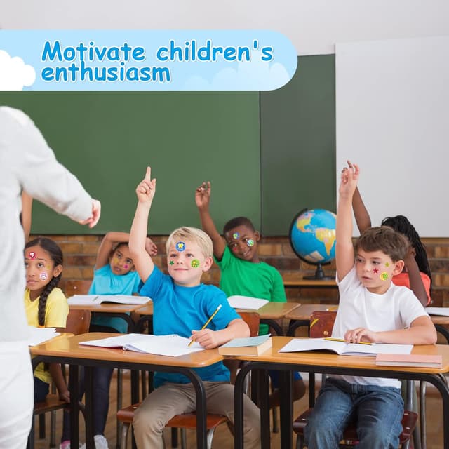 Thumbnail 3 de Vicloon Encouragement Stickers 1200 autocollants