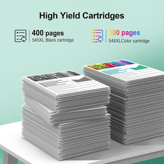 Detalle de Salols 545 546 XL ink cartridges for Canon