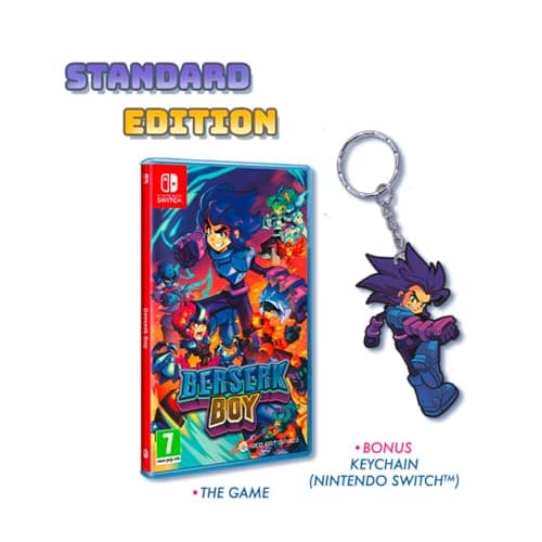 Detalle 2 de Berserk Boy para Nintendo Switch (Red Art Games): plataformas con formas de poder y combos