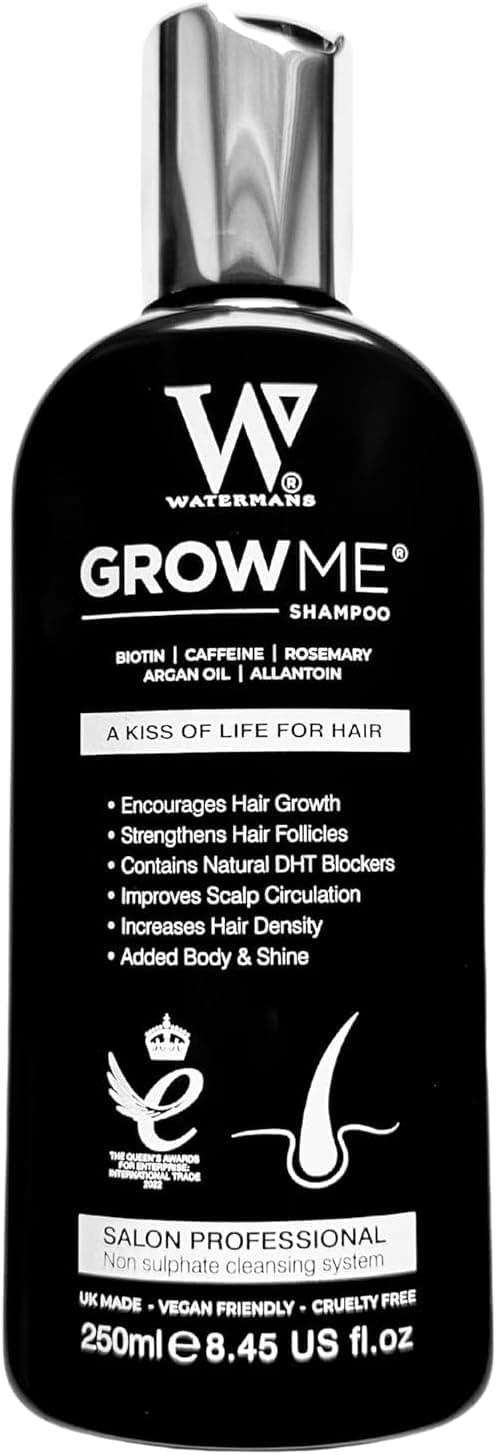 Detalle de Watermans Grow Me shampoo anticaduta