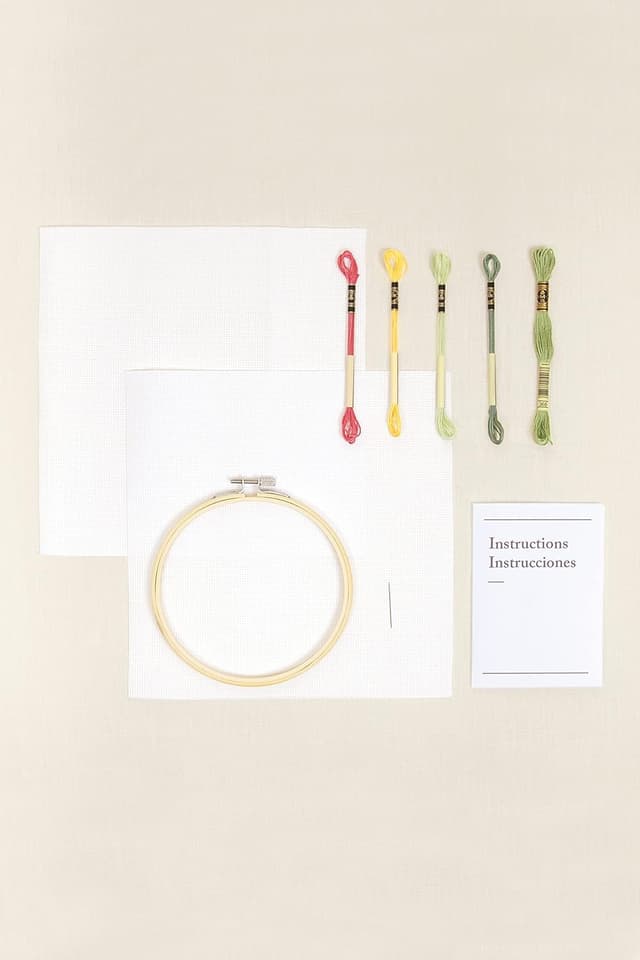 Thumbnail 2 de DMC Duo Kit point de croix feuillage