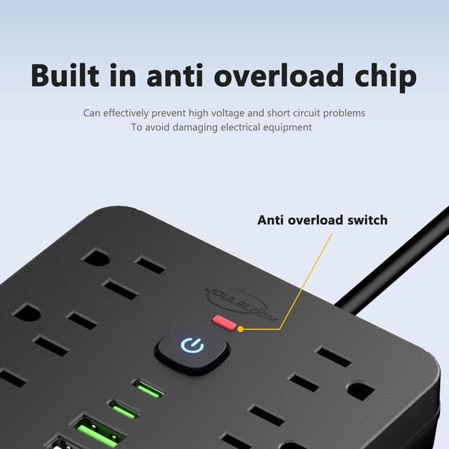 Thumbnail 4 de JouleLoom 17-in-1 Power Strip 11 Outlets
